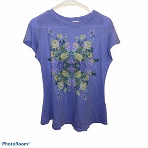 (NWT) Wildfox | Flower Trip Tee